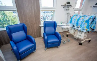Oddział neonatologiczny w szpitalu Salve po remoncie