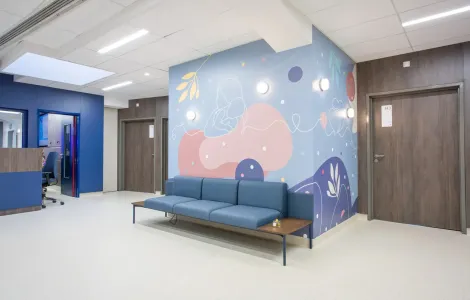 Oddział neonatologiczny w szpitalu Salve po remoncie