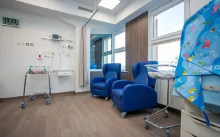 Oddział neonatologiczny w szpitalu Salve po remoncie