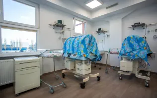 Oddział neonatologiczny w szpitalu Salve po remoncie